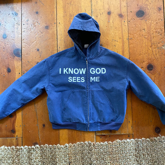 ‘I KNOW GOD SEES ME’ JACKET