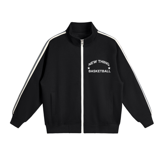 BLACK BASKETBALL ZIP