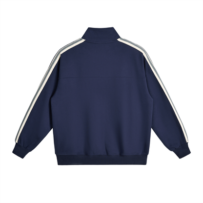 NAVY BASKETBALL ZIP
