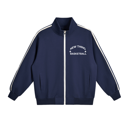 NAVY BASKETBALL ZIP