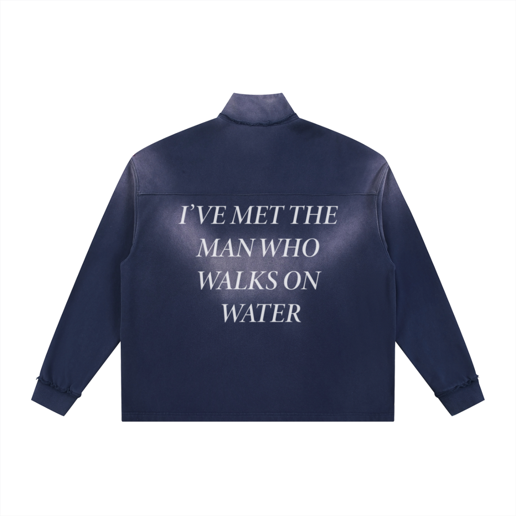 ‘WALKS ON WATER’ QUARTER ZIP