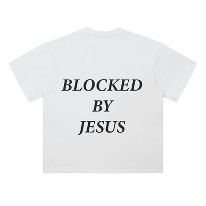 ‘BLOCKED BY JESUS’ TEE